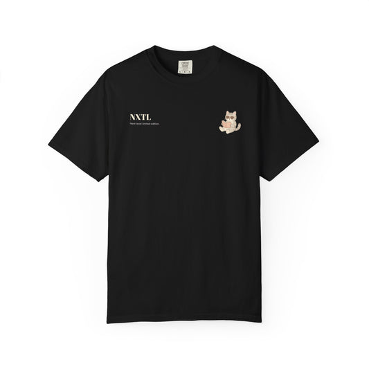NXTL Printed Cat Logo Tee