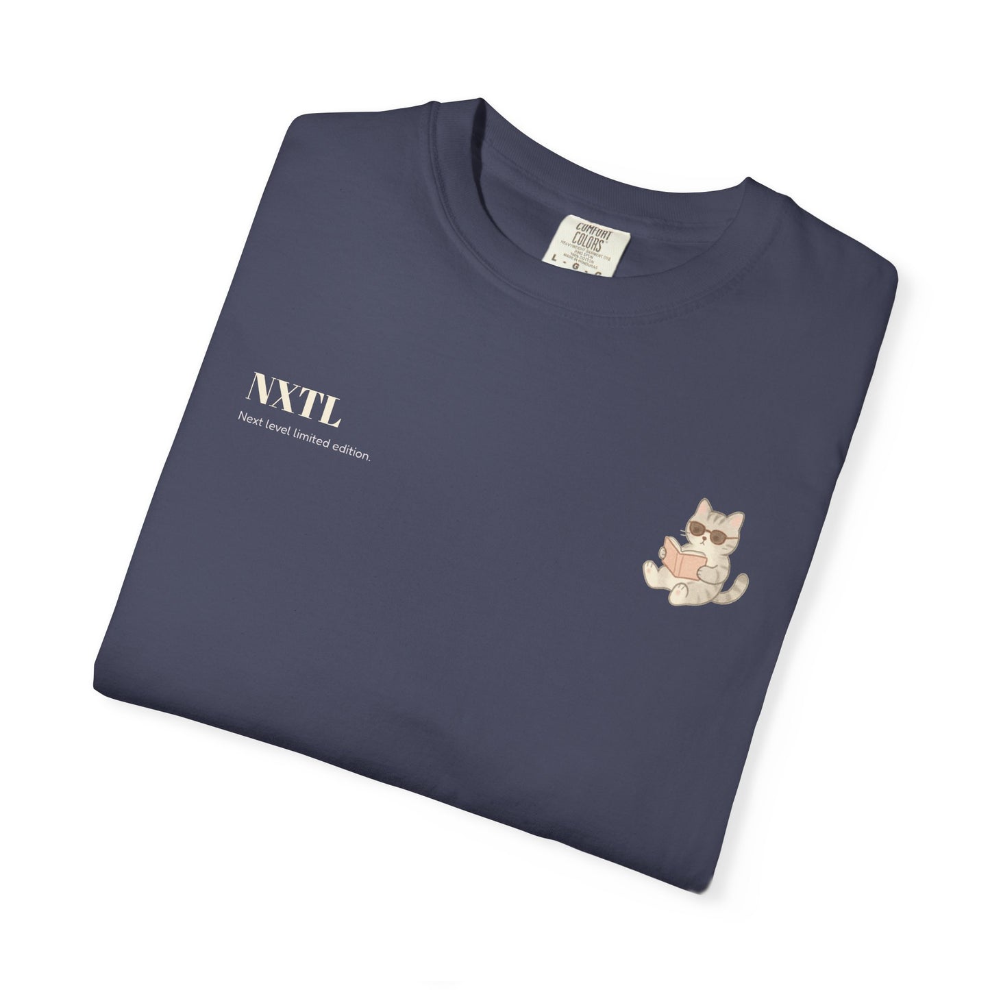 NXTL Printed Cat Logo Tee