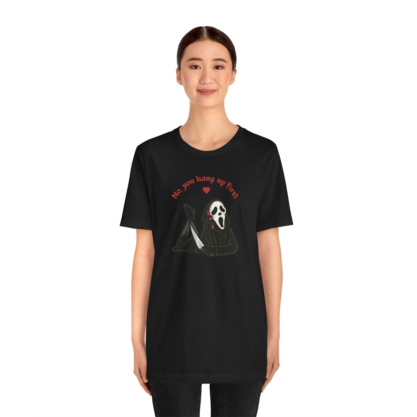 Unisex Ghostface Short Sleeve Tee
