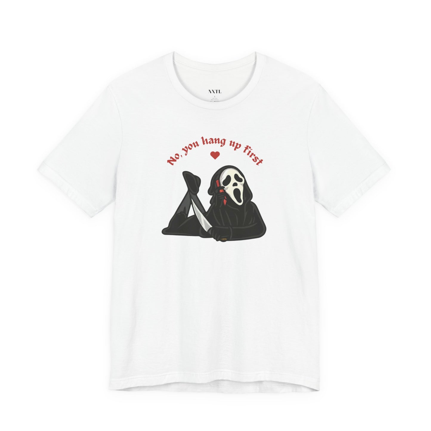 Unisex Ghostface Short Sleeve Tee