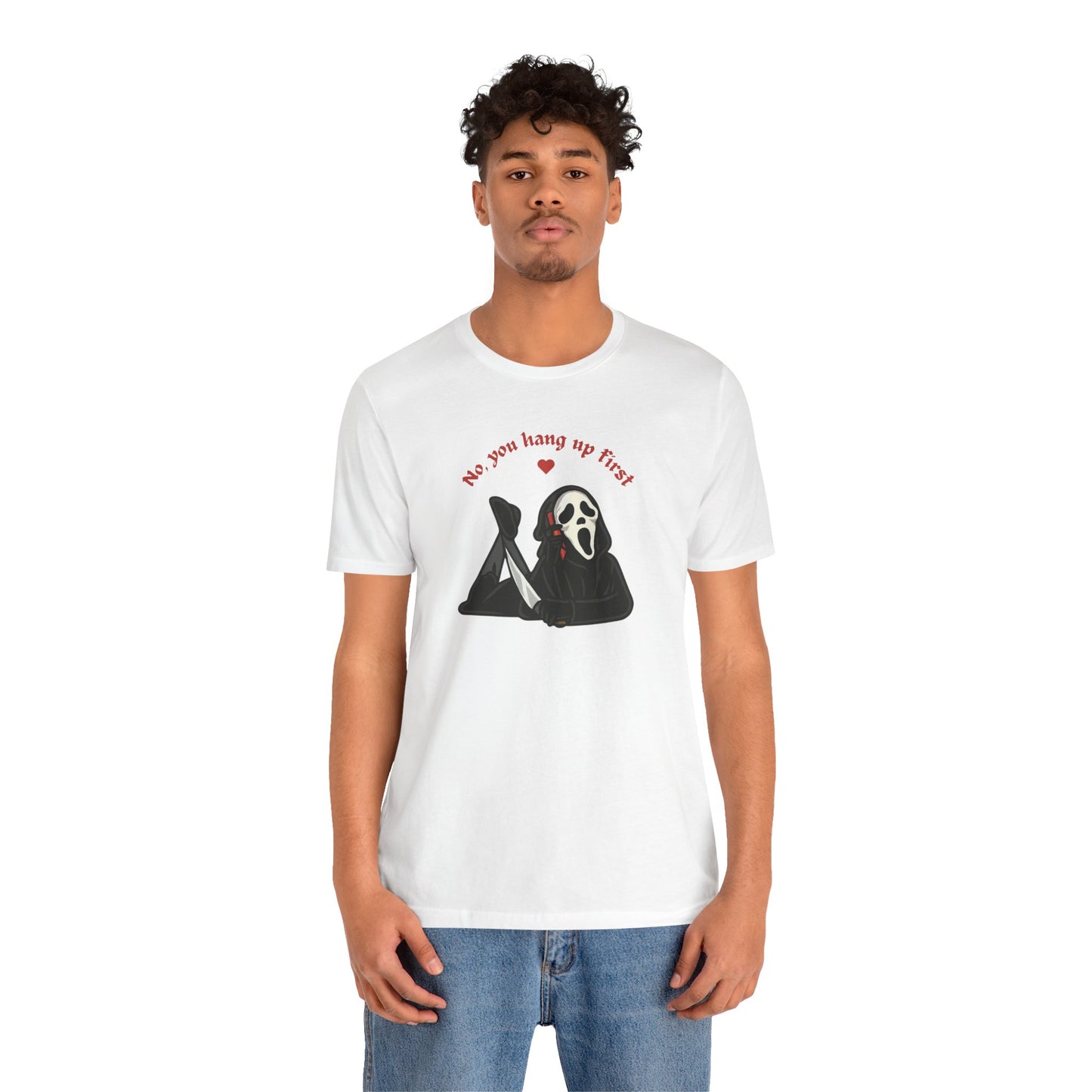 Unisex Ghostface Short Sleeve Tee