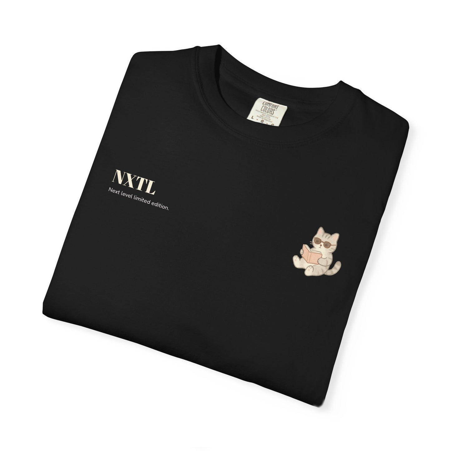 NXTL Printed Cat Logo Tee